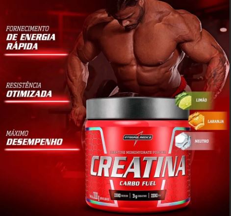 Creatina Carbo Fuel Pote 300g Integralmedica