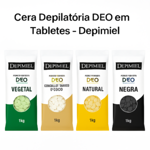 Cera Depilatória DEO em Tabletes  Depimiel (1kg)