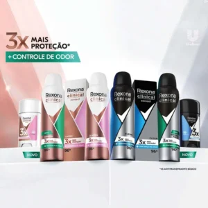Desodorante Rexona Aerossol Clinical 150ml