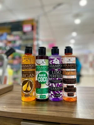 Shampoo, Condicionador e Máscara Capilar 100% Vegano, Jean Bryan