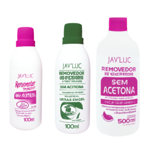 Removedores de Esmaltes Sem Acetona Jay´Luc