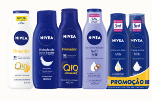 Linha de Loções Corporais NIVEA